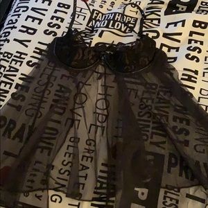 Victoria Secret baby doll gown